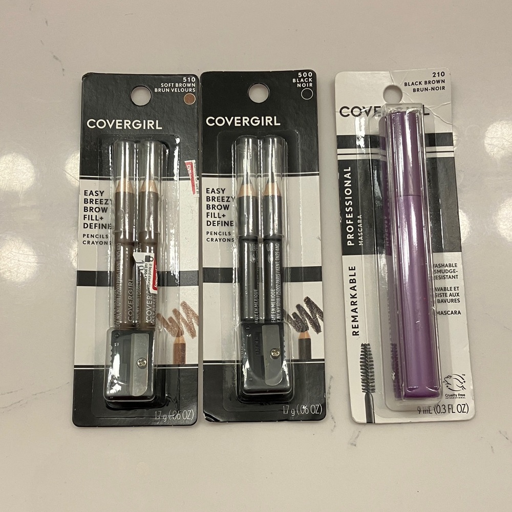 COVERGIRL Brow and Lash Trio - Brown and Purple